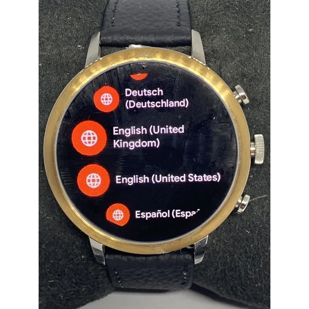Fossil Gen 4 Authentic Digital Dial Smart Watch Custom Band FTW6016 AB616